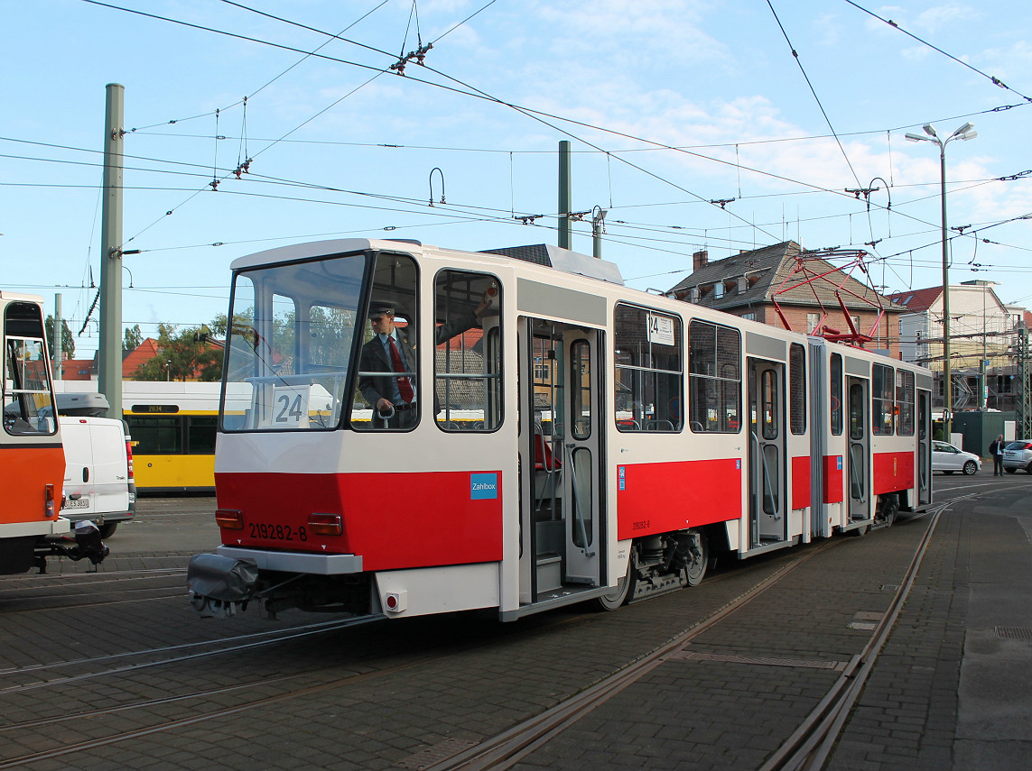 Берлин, Tatra KT4D № 219 282-8