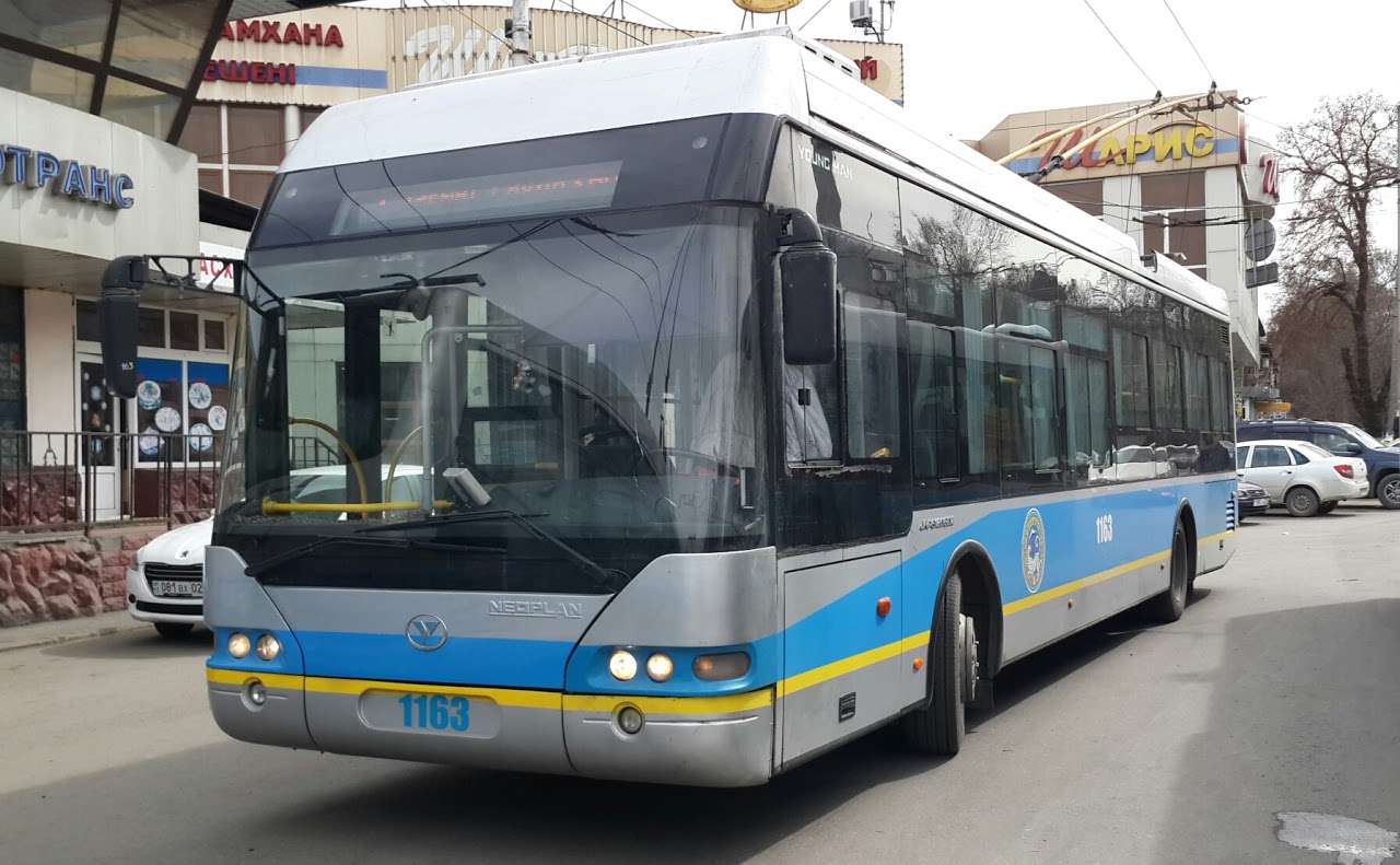 Almaty, YoungMan JNP6120GDZ (Neoplan Kazakhstan) Nr. 1163