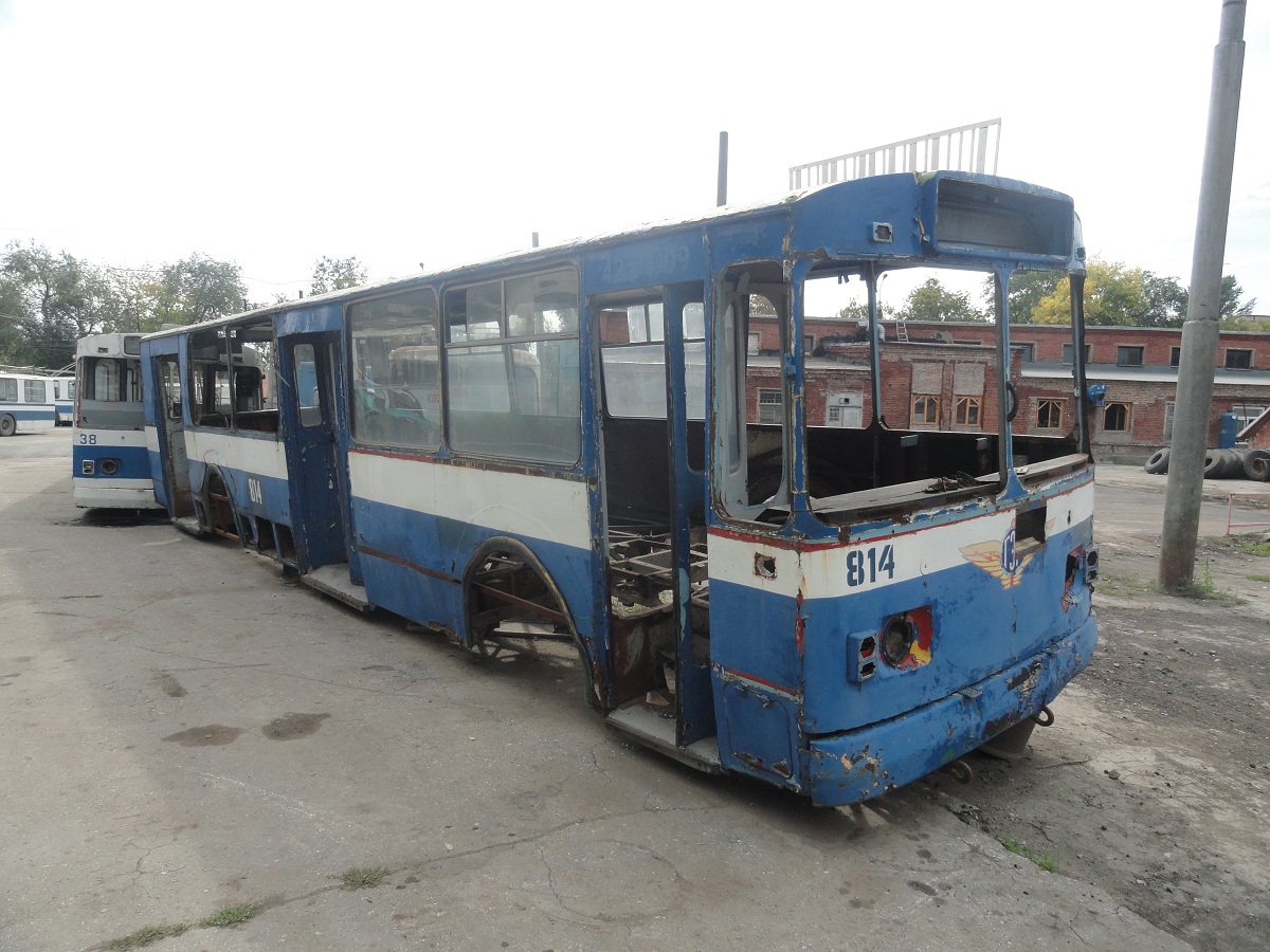 Самара, ЗиУ-682Г [Г00] № 814; Самара — Троллейбусное депо № 2