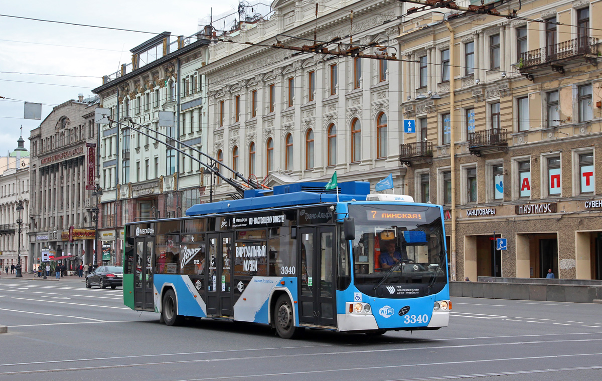 Санкт-Петербург, ВМЗ-5298.01 «Авангард» № 3340