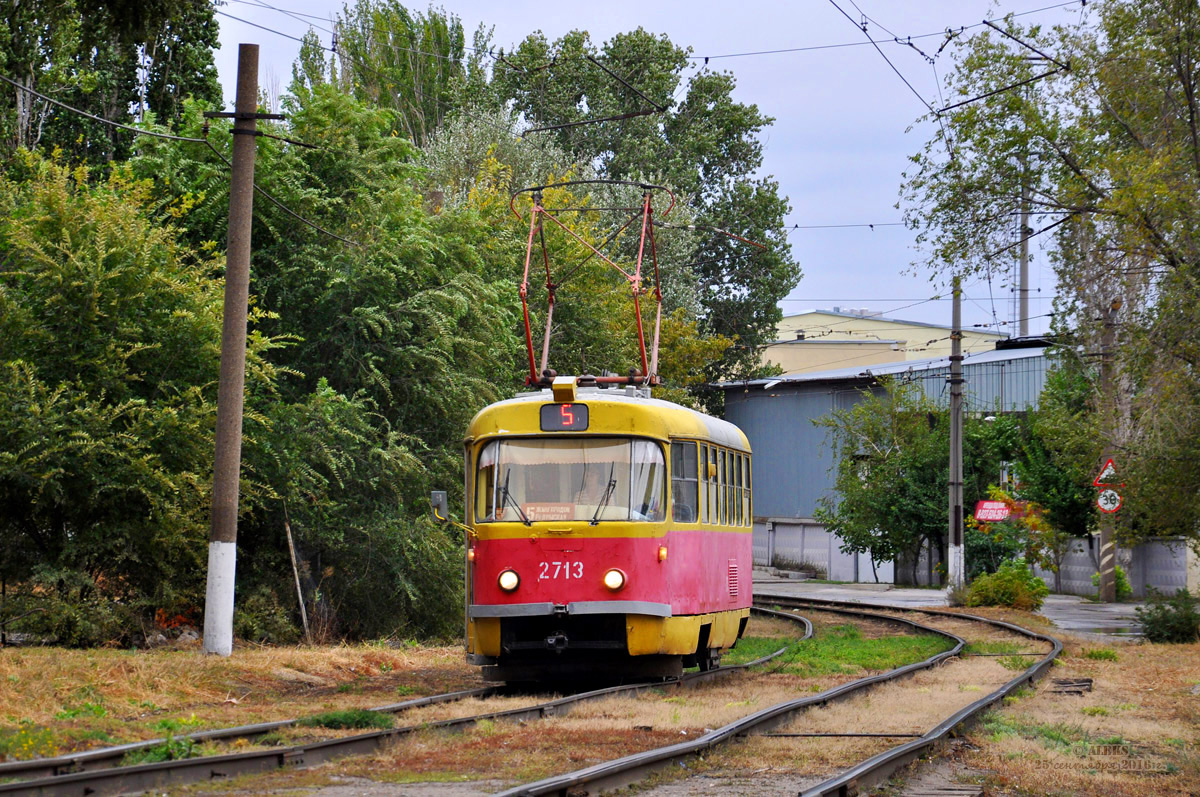 Волгоград, Tatra T3SU № 2713