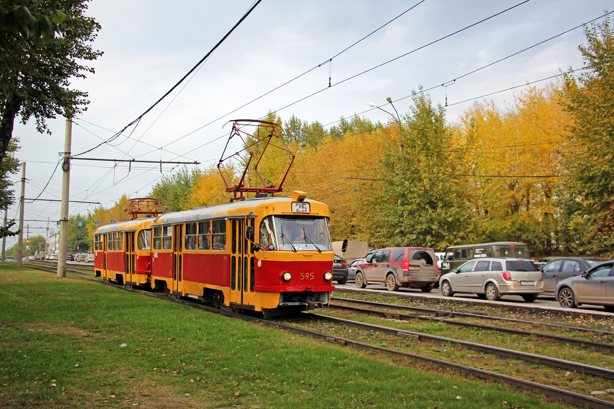 Екатеринбург, Tatra T3SU № 595 Екатеринбург, Tatra T3SU № 595