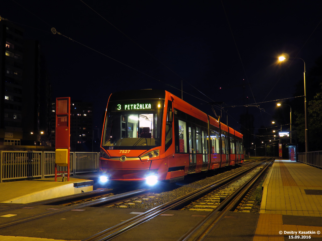Братислава, Škoda 30T ForCity Plus № 7527