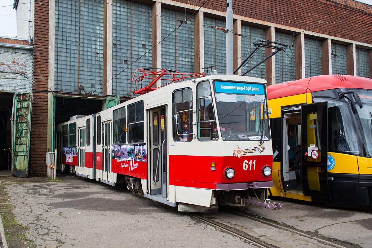 Калининград, Tatra KT4D № 611