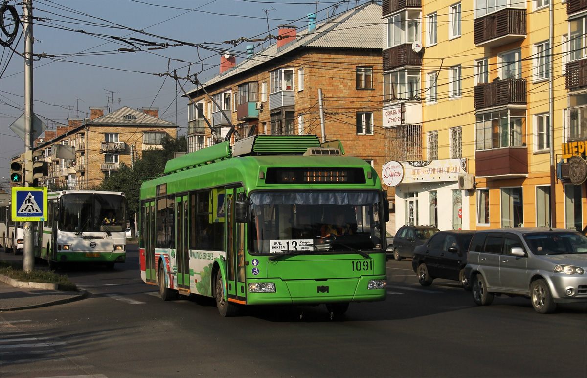 Красноярск, БКМ 321 № 1091