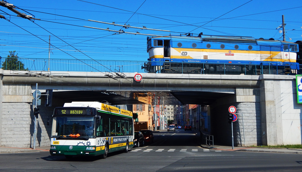 Пльзень, Škoda 24Tr Irisbus Citybus № 498