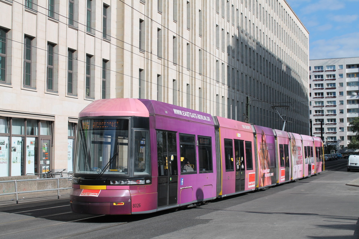 Берлин, Bombardier Flexity Berlin (GT8-08ER/F8E) № 8026