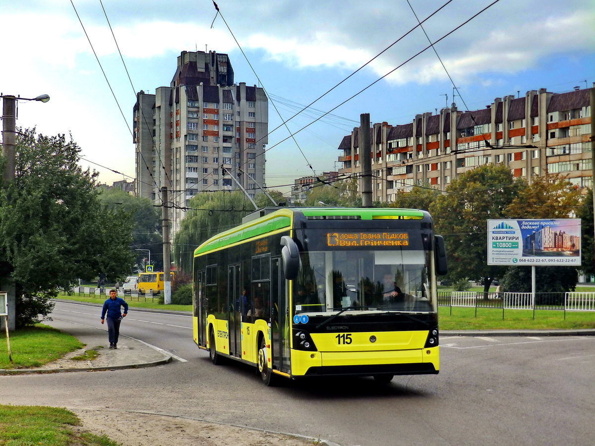 Львов, Electron T19102 № 115