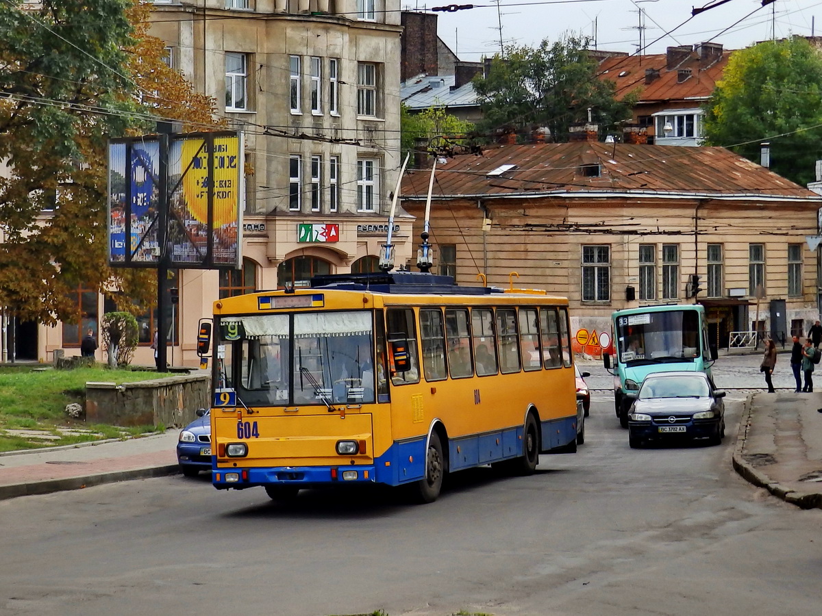 Львов, Škoda 14Tr11/6 № 604