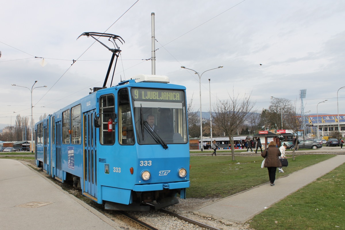 Загреб, Tatra KT4YU № 333
