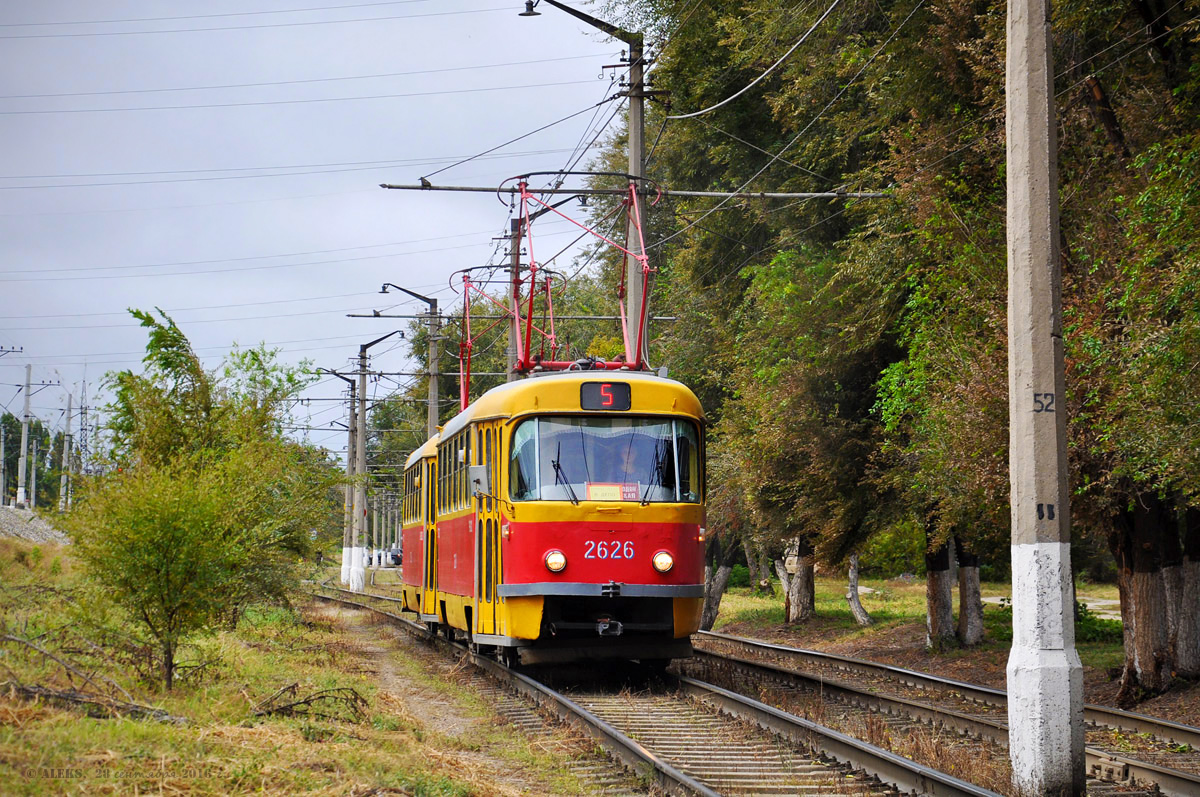 Volgograd, Tatra T3SU (2-door) # 2626 Volgograd, Tatra T3SU (2-door) # 2626