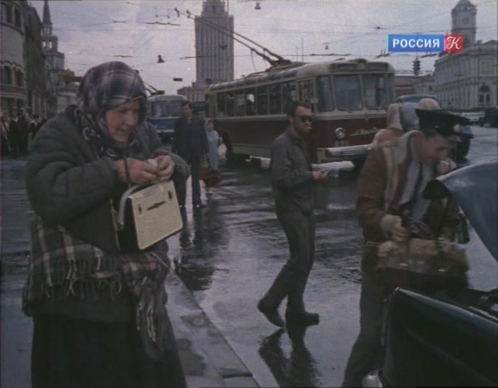 Moscow — Historical photos — Tramway and Trolleybus (1946-1991); Moscow — Trolleybuses in the movies
