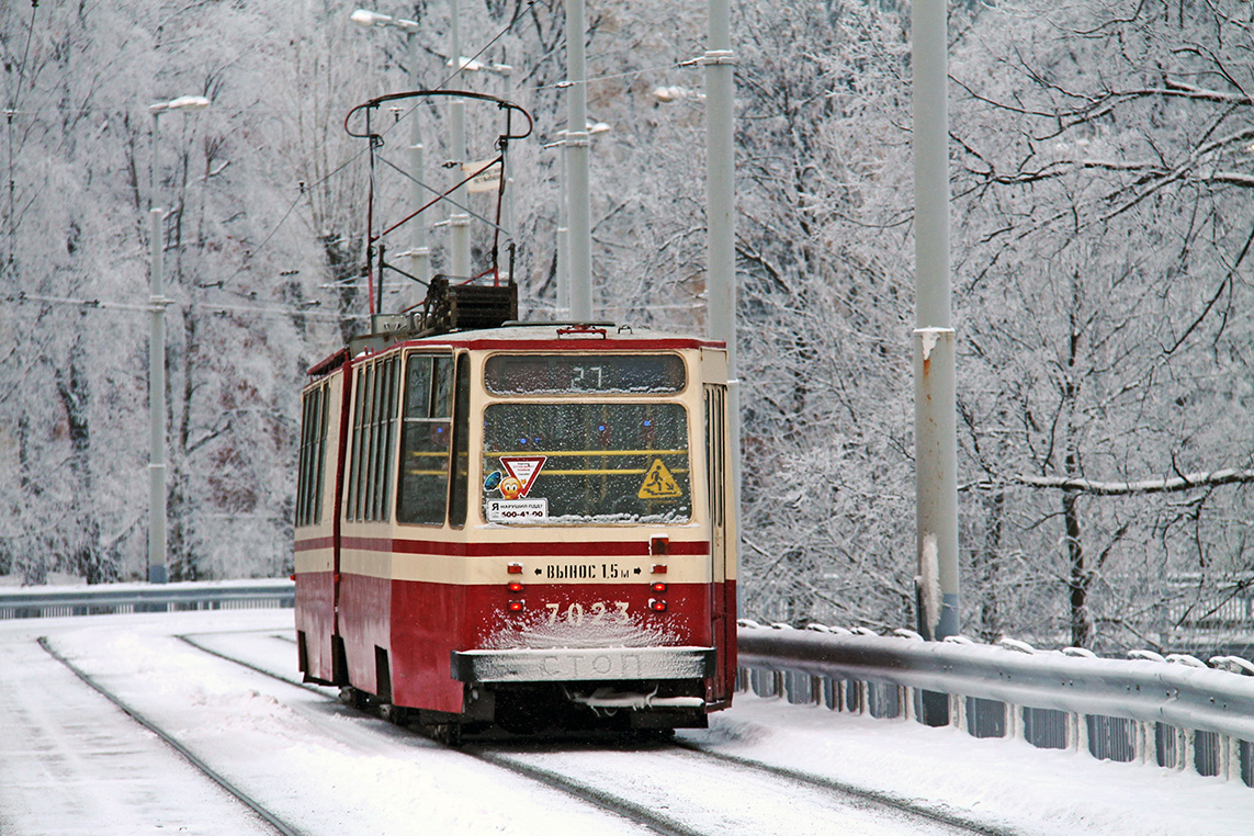 Санкт-Петербург, ЛВС-86К № 7023