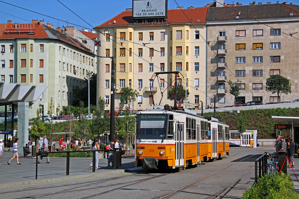 Budapest, Tatra T5C5K2 № 4118 Budapest, Tatra T5C5K2 № 4118