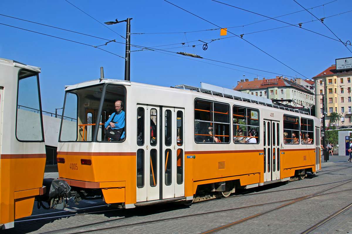 Budapest, Tatra T5C5K2 # 4005 Budapest, Tatra T5C5K2 # 4005