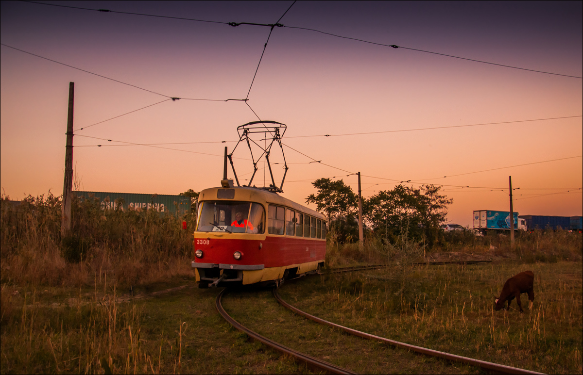 Одесса, Tatra T3SU № 3308