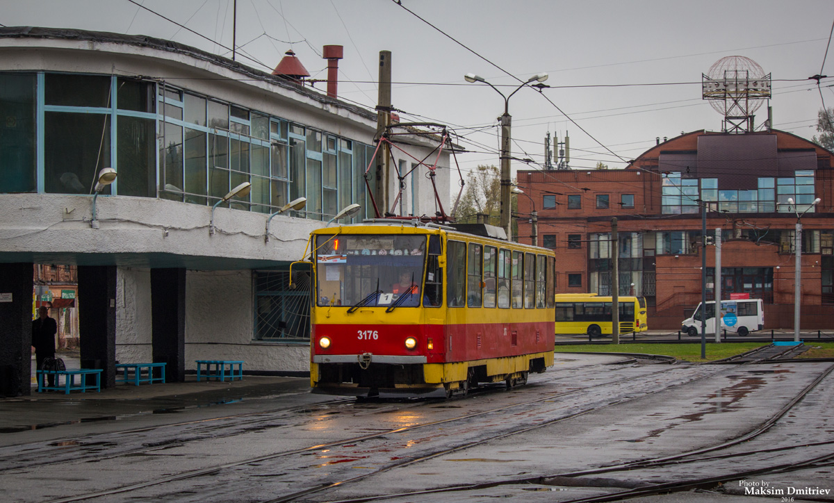 Барнаул, Tatra T6B5SU № 3176