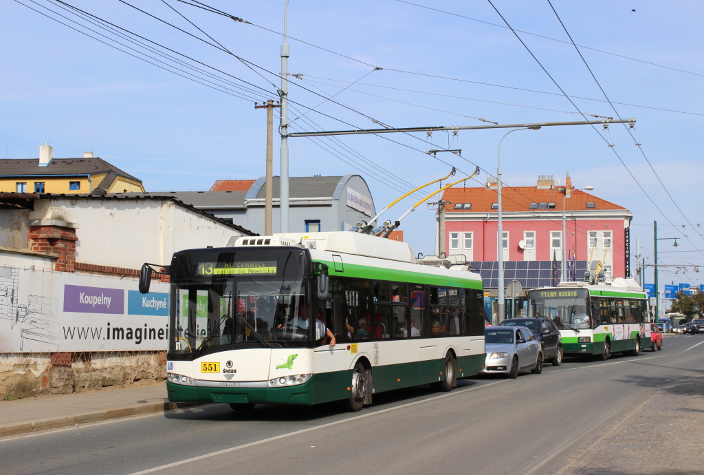Plzeň, Škoda 26Tr Solaris III — 551