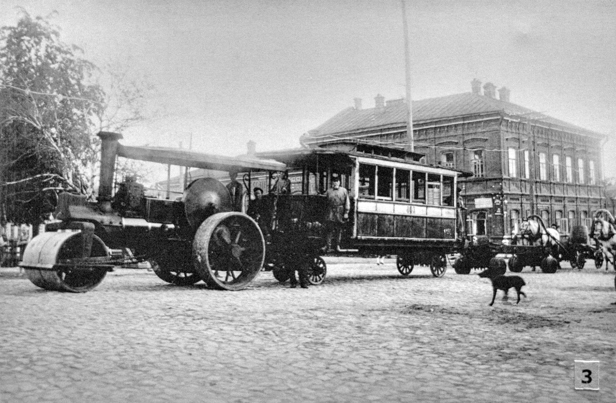 Пермь, Двухосный прицепной вагон № (803); Пермь — Старые фотографии