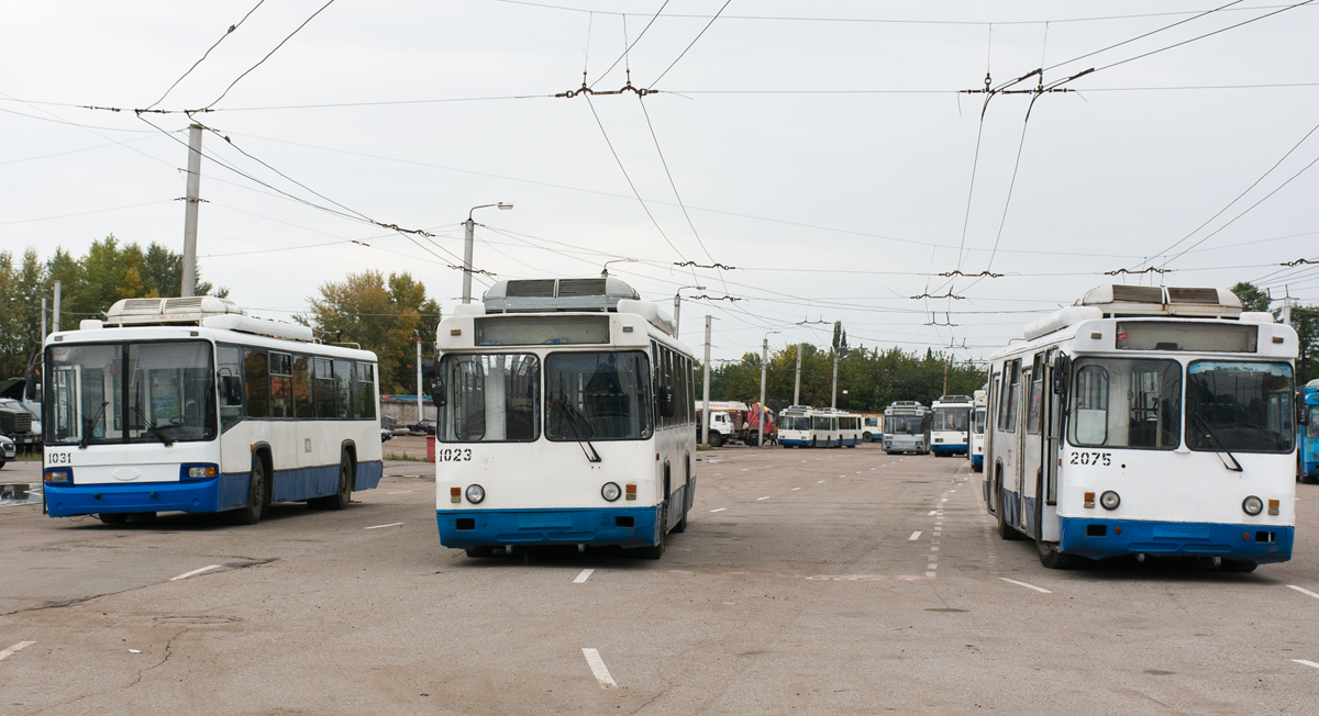 Уфа, БТЗ-52767Р № 1031; Уфа, БТЗ-5276-04 № 1023; Уфа, БТЗ-5276-04 № 2075