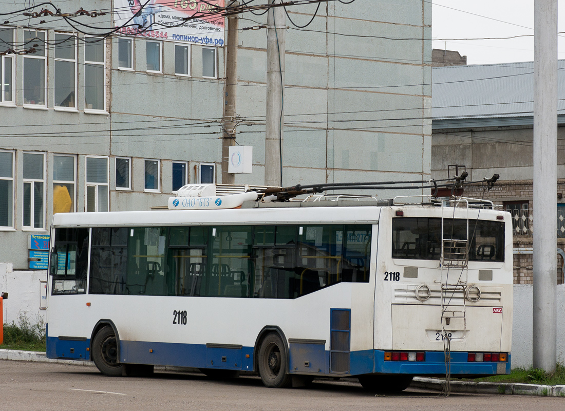 Уфа, НефАЗ-БТЗ 52765Р № 2118