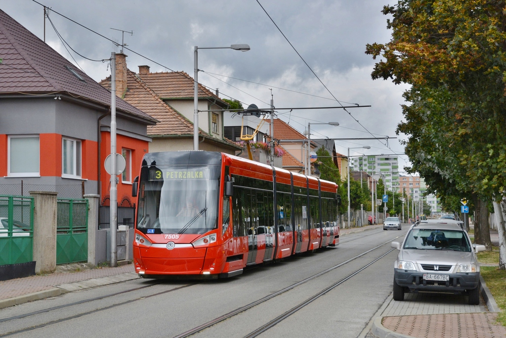 Братислава, Škoda 30T ForCity Plus № 7505