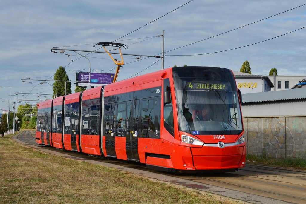 Братислава, Škoda 29T ForCity Plus № 7404