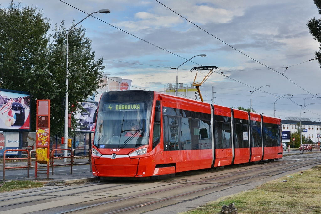 Братислава, Škoda 29T ForCity Plus № 7407