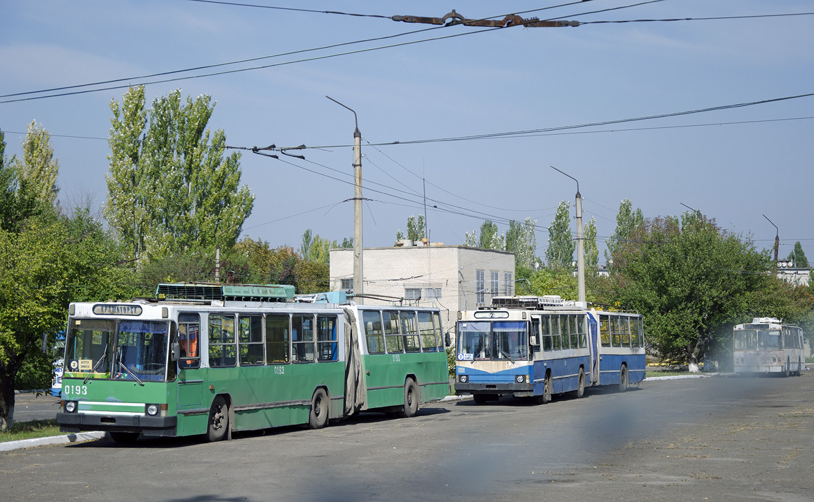 Краматорск, ЮМЗ Т1 № 0193; Краматорск, ЮМЗ Т1 № 0191