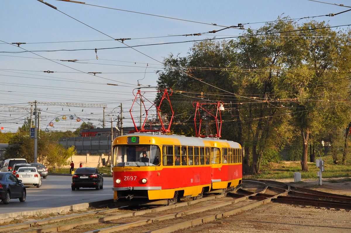 Волгоград, Tatra T3SU № 2697; Волгоград, Tatra T3SU № 2698