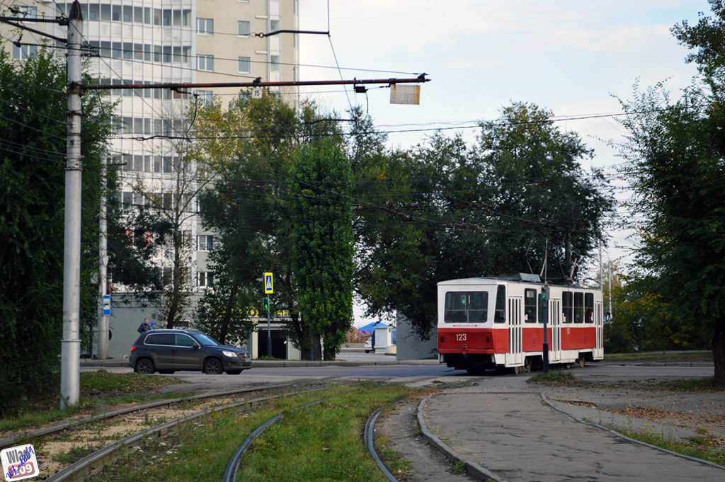 Липецк, Tatra T6B5SU № 123; Липецк — Пути и инфраструктура
