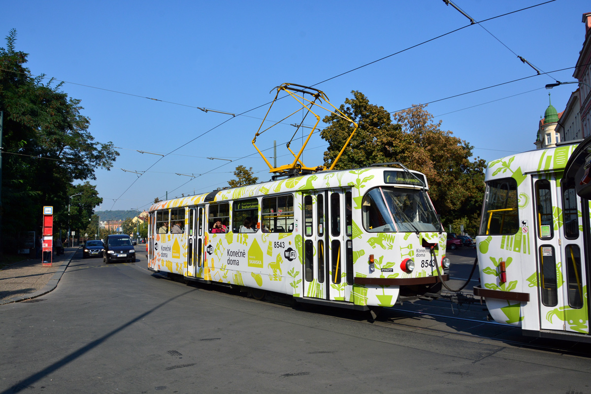 Прага, Tatra T3R.P № 8543