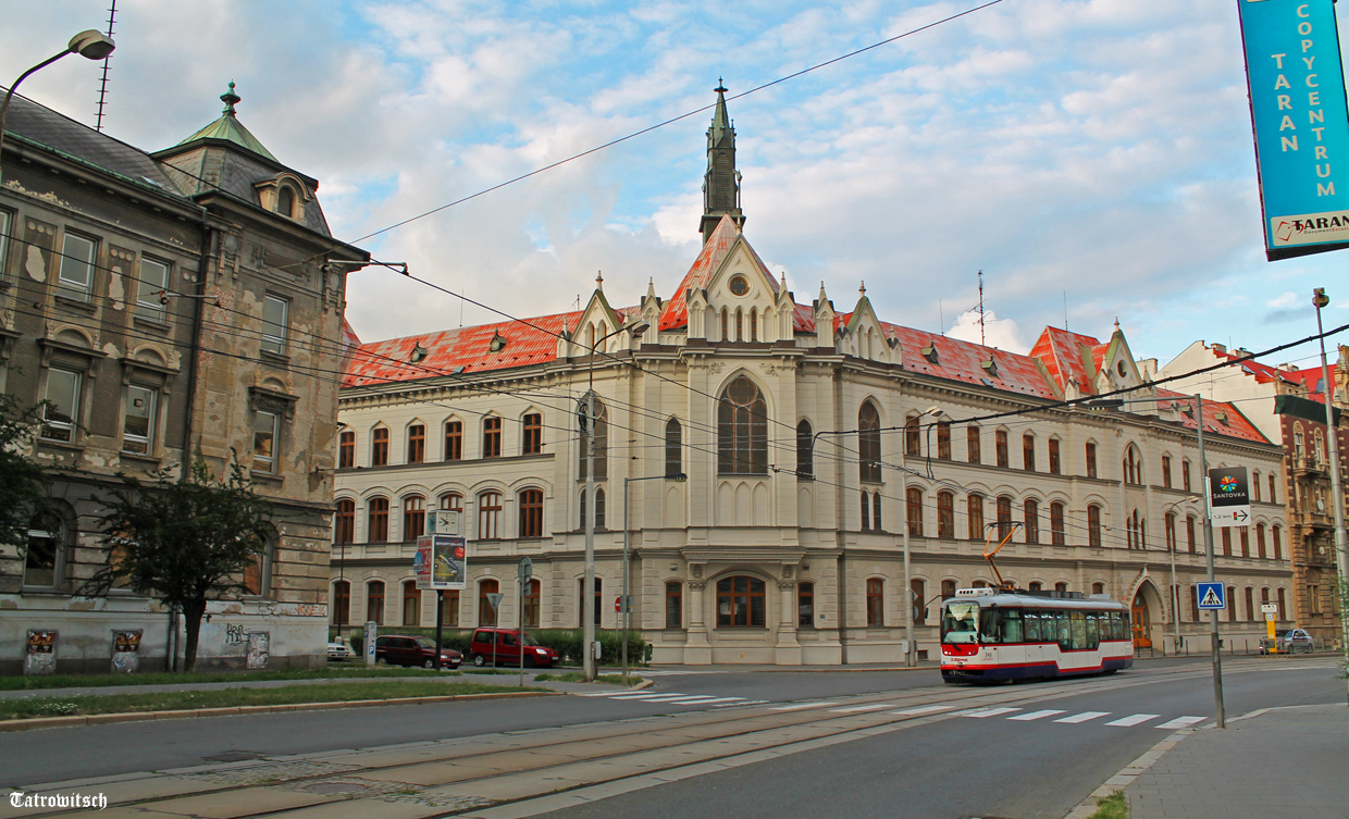 Оломоуц — Трамвайные линии и инфраструктура