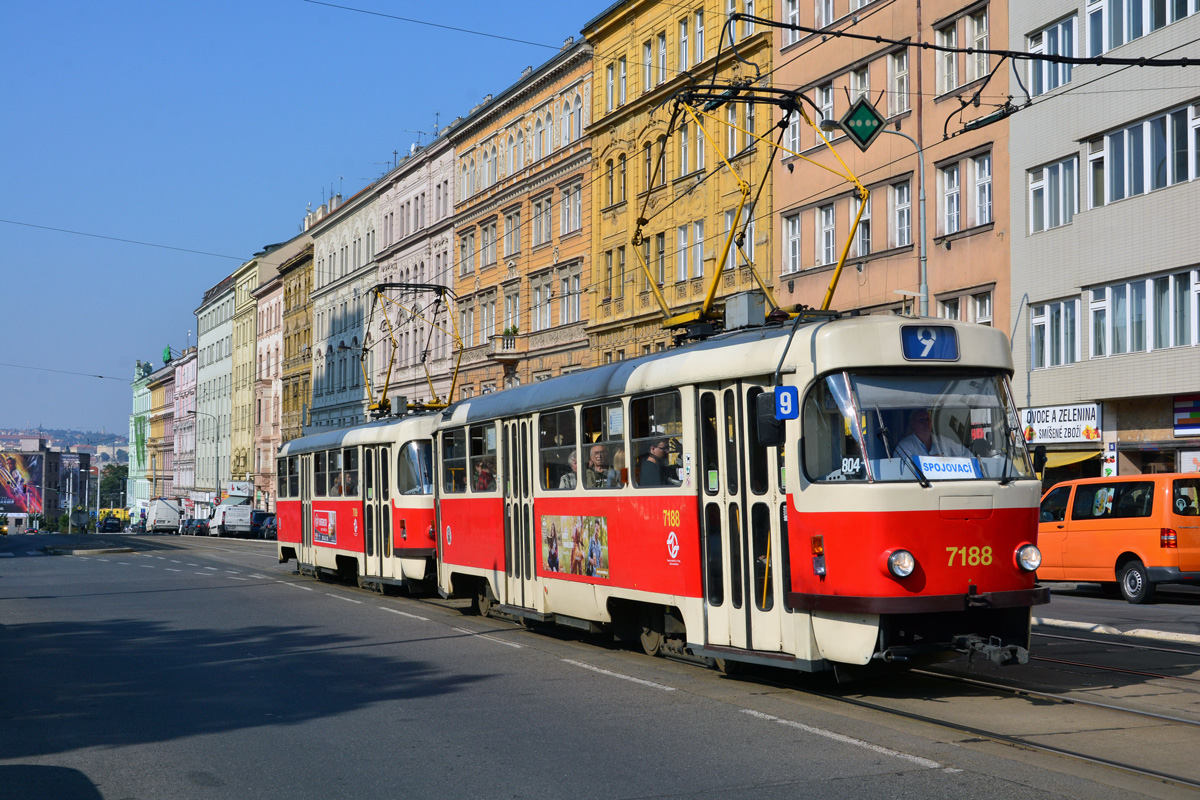 Прага, Tatra T3SUCS № 7188