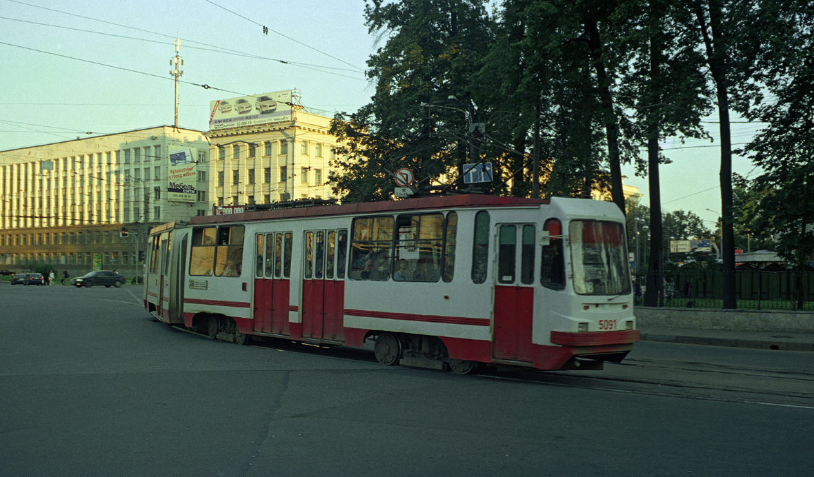 Санкт-Пецярбург, 71-147К (ЛВС-97К) № 5091 Санкт-Пецярбург, 71-147К (ЛВС-97К) № 5091