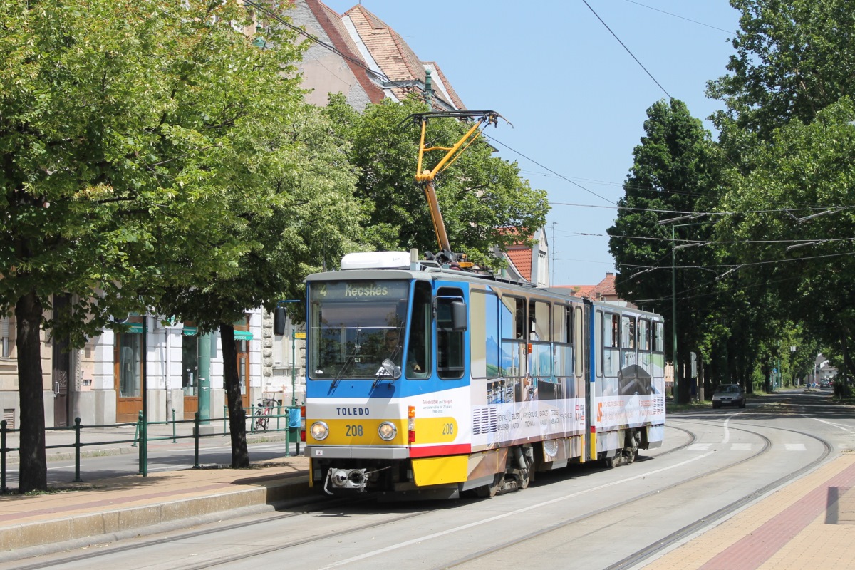 Сегед, Tatra KT4DMC № 208