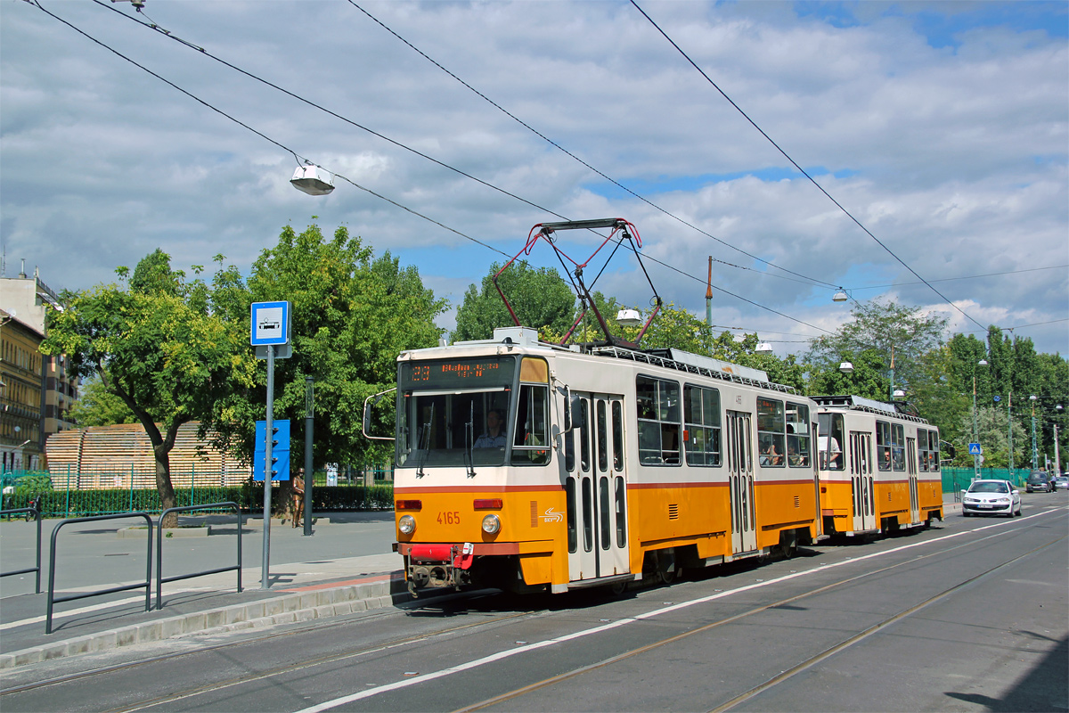 Будапешт, Tatra T5C5 № 4165; Будапешт, Tatra T5C5 № 4169
