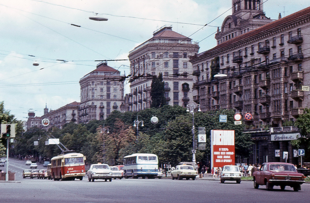 Киев, Škoda 9TrH27 № 1654; Киев — Исторические фотографии
