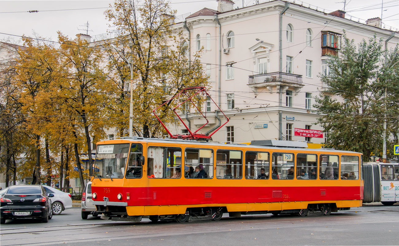 Екатеринбург, Tatra T6B5SU № 759