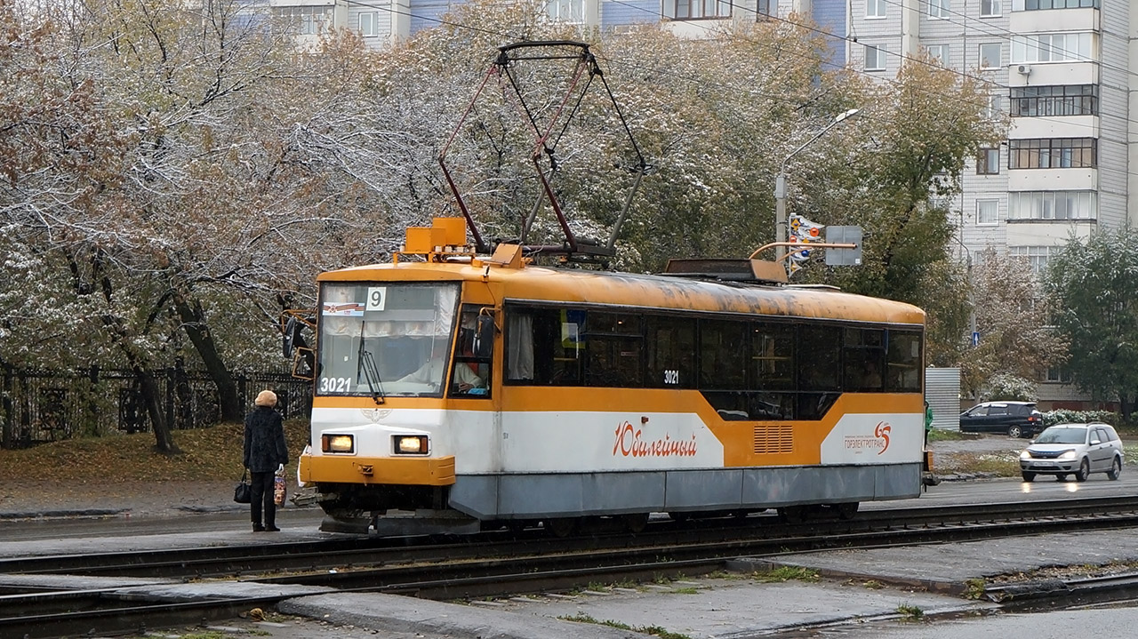 Барнаул, Tatra T3SU КВР Барнаул № 3021