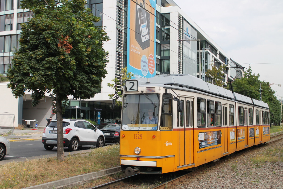 Будапешт, Ganz-Hunslet KCSV7 № 1329