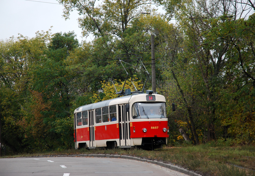 Kijów, Tatra T3SUCS Nr 5657