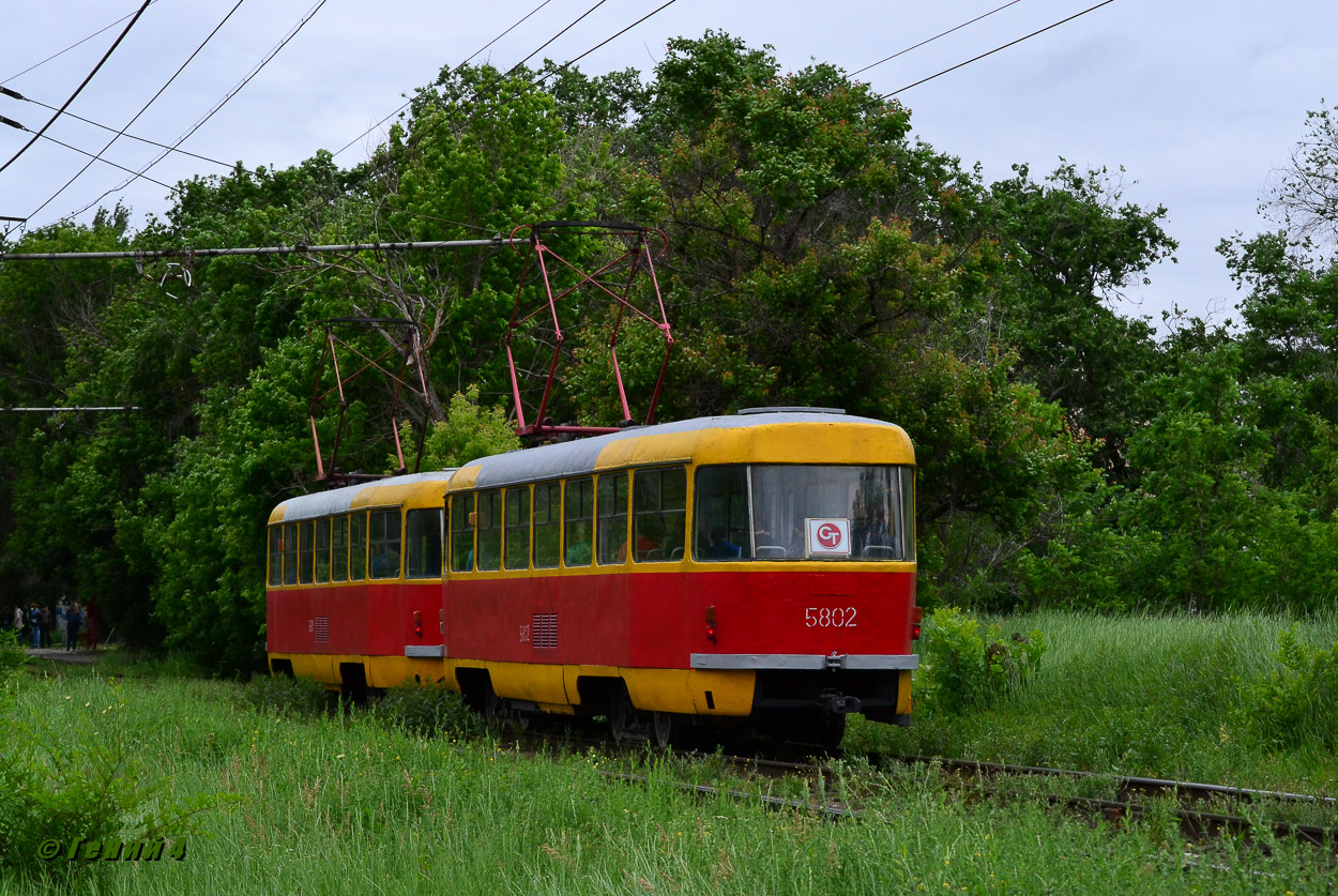 Волгоград, Tatra T3SU № 5802