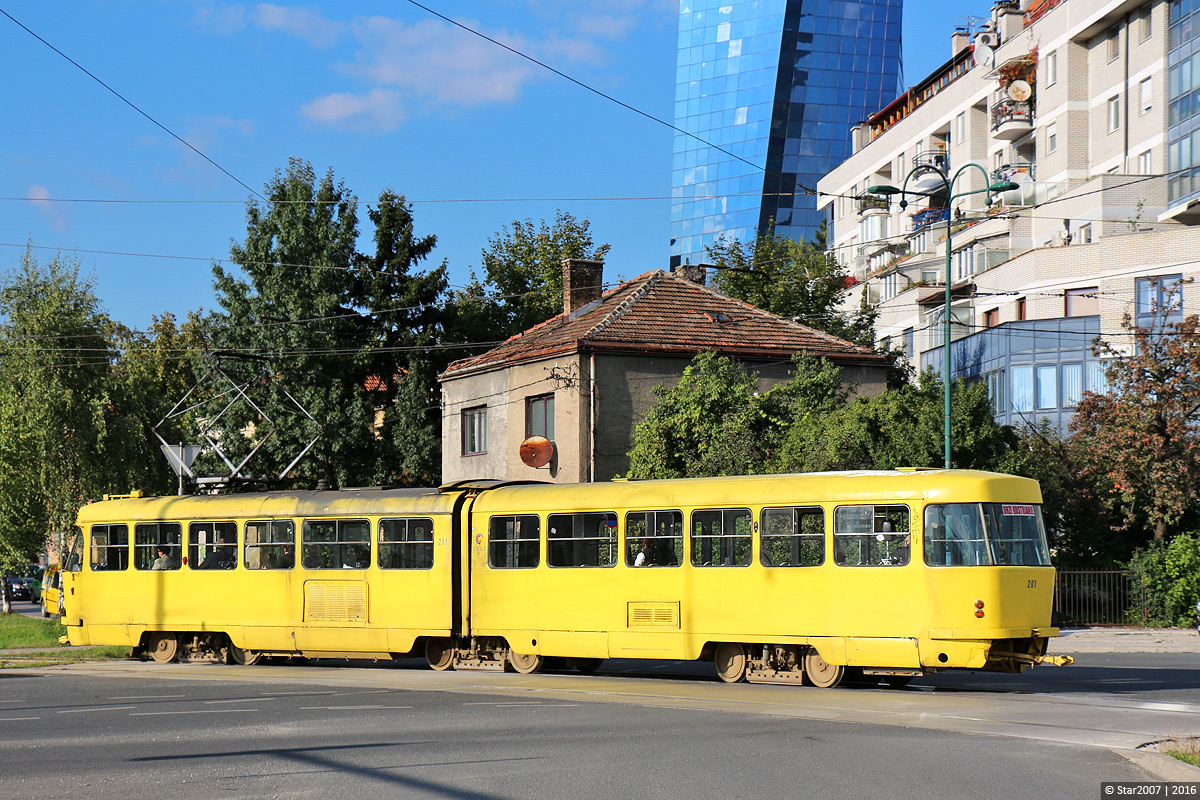 Сараево, Tatra K2YU № 201