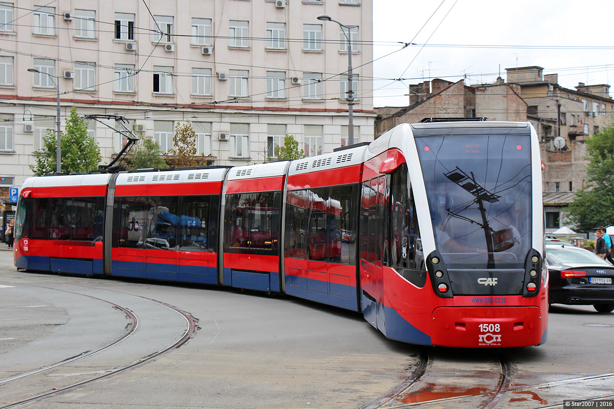 Belgrad, CAF Urbos 3 # 81508 (1508)