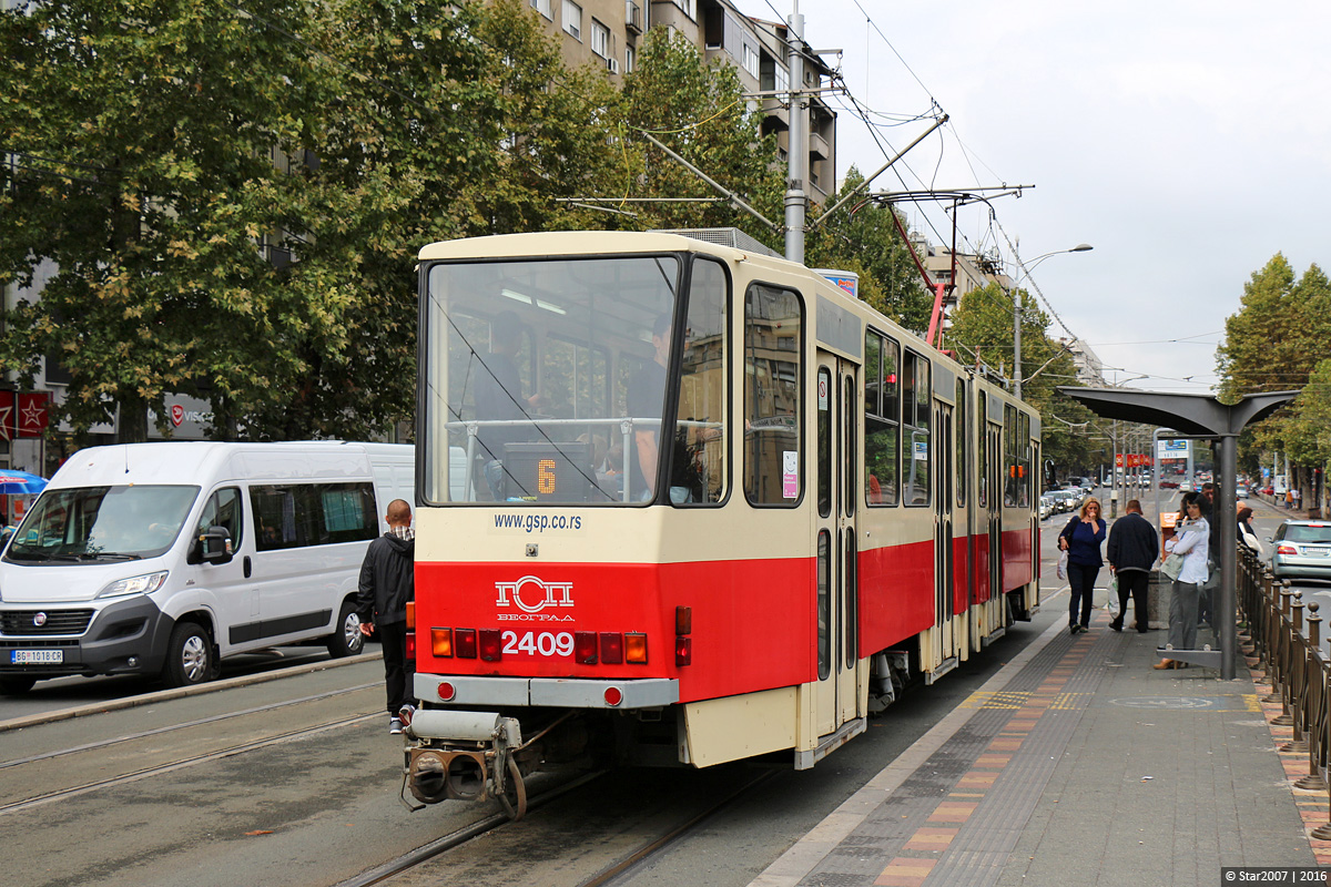 Белград, Tatra KT4M-YUB № 2409