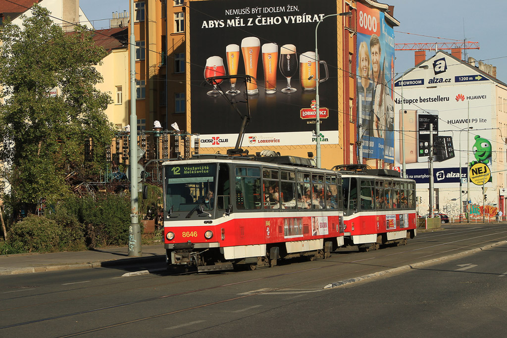 Прага, Tatra T6A5 № 8646