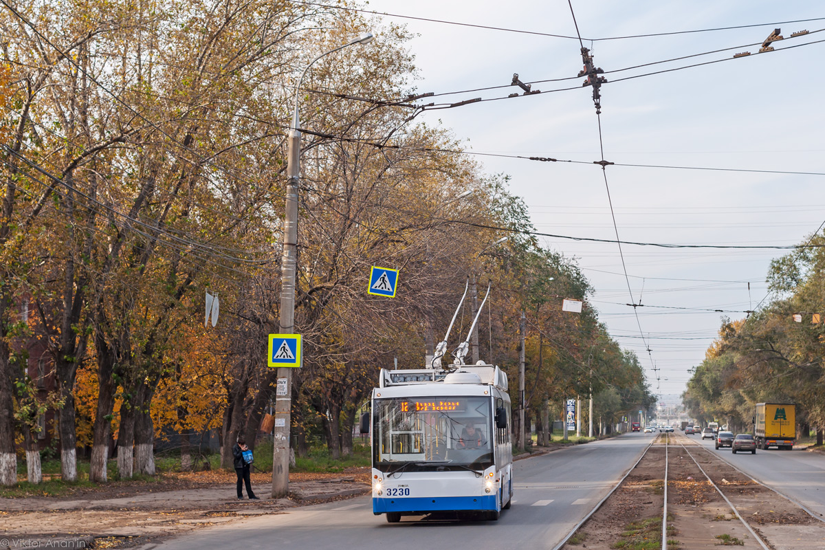 Самара, Тролза-5265.00 «Мегаполис» № 3230; Самара — Конечные станции и кольца (троллейбус)