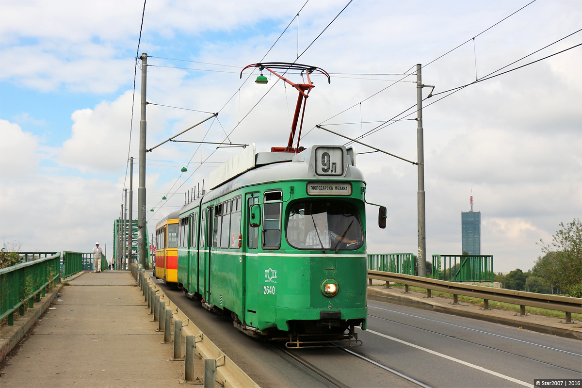 Белград, Duewag GT6 № 80640 (2640)