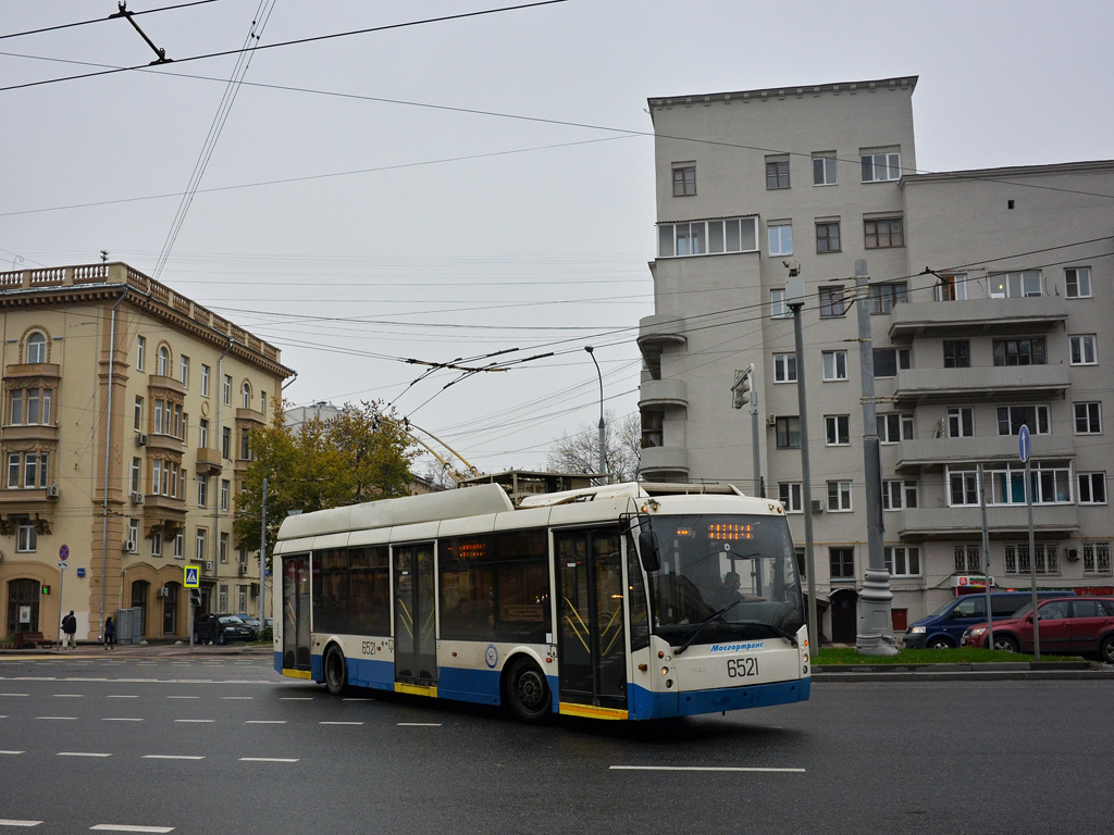 Москва, Тролза-5265.00 «Мегаполис» № 6521